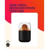 Bu ultrasonik difüzör, 280 ml su haznesi ve gelişmiş atomizasyon teknolojisi ile ortam havasını nemlendirip uçucu yağların aromalarını eşit şekilde yayar. LED ışıklar doğal alev efektiyle ortamınıza sıcak ve sakinleştirici bir hava katar. Sessiz çalışma m