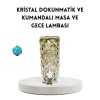 Kristal RGB LED Masa Lambası – Renkli Kumandalı Işık Dekoratif ve Enerji Tasarruflu