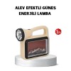Solar Energy Flame Effect Lamp COB Led WaterWaterproof：No It's Fonksiyonlu