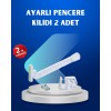 Pencere Güvenlik Kilidi Açılma Sınırlayıcı Aparat 2 Adet