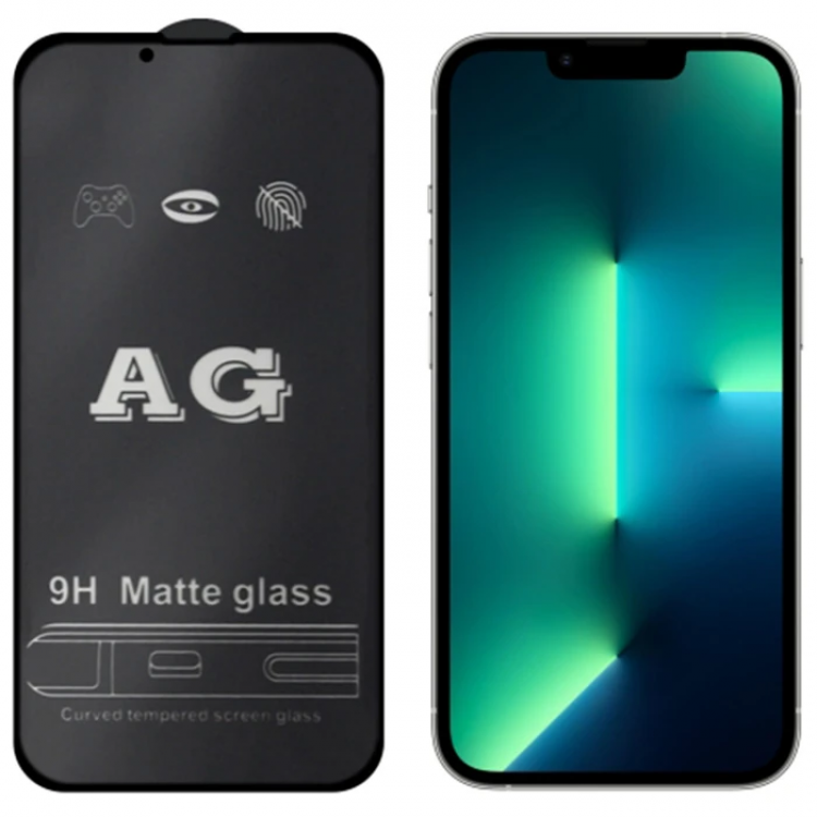 ALLY iPhone 13 Pro Max 6.7inch FullGlue Matte Tempered Glass Screen Protector-(5775)