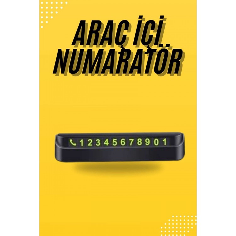 Vehicle Parking Number Compatible with All Vehicles