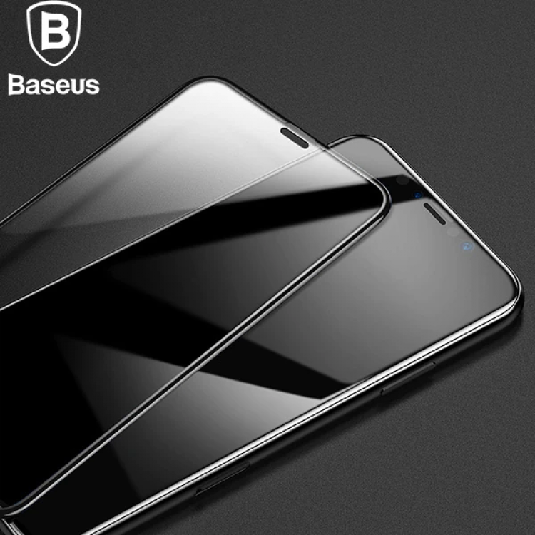 Baseus iPhone 11 Pro 3D Full Covering UnbreakableGlass Protector Tempered Glass Screen Protector-(5775)