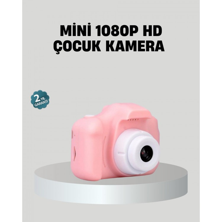 Mini Digital Kids Camera 1080P with 8MP HD ScreenVideo and Charged