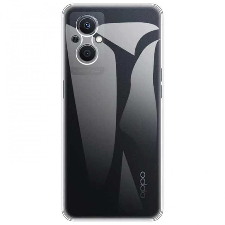 Ally OPPO A96 5G Case Camera Protection UltraThin Transparent Silicone Case-(5775)