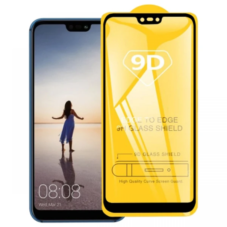 ALLY OPPO Realme C11 9D Full Glue TemperedGlass Screen Protector-(5775)