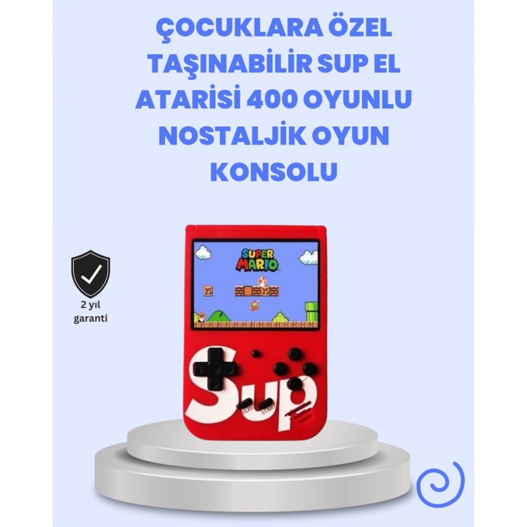 TV Bağlantılı Şarjlı Retro Oyun Konsolu