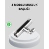 360° Rotatable Faucet Head 4 Functions Water Savingand Durable