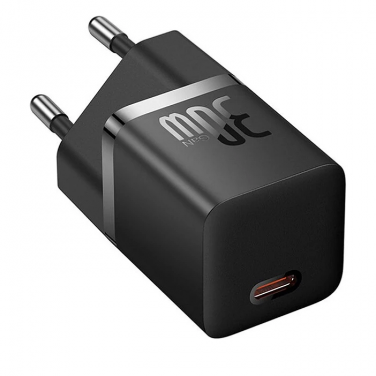 Baseus GaN5 Series 30W PD Ultra Fast Type-C Charger Mini Adapter-(5775)