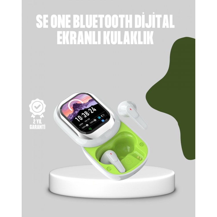 Touch Screen Wireless Bluetooth Headset with Sliding Cover Design