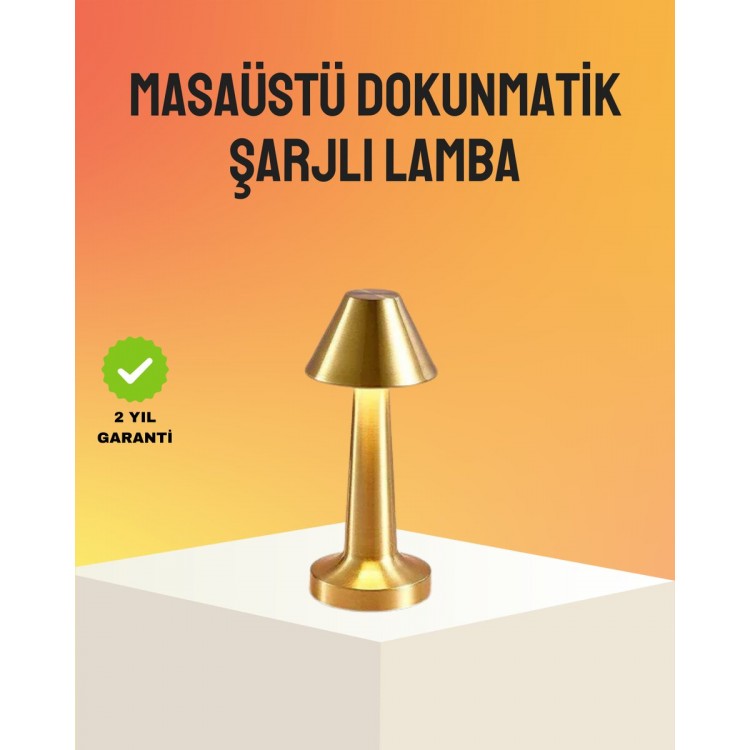 Modern Metal Table Lamp 3 Light Color SteplessBrightness &ndash
