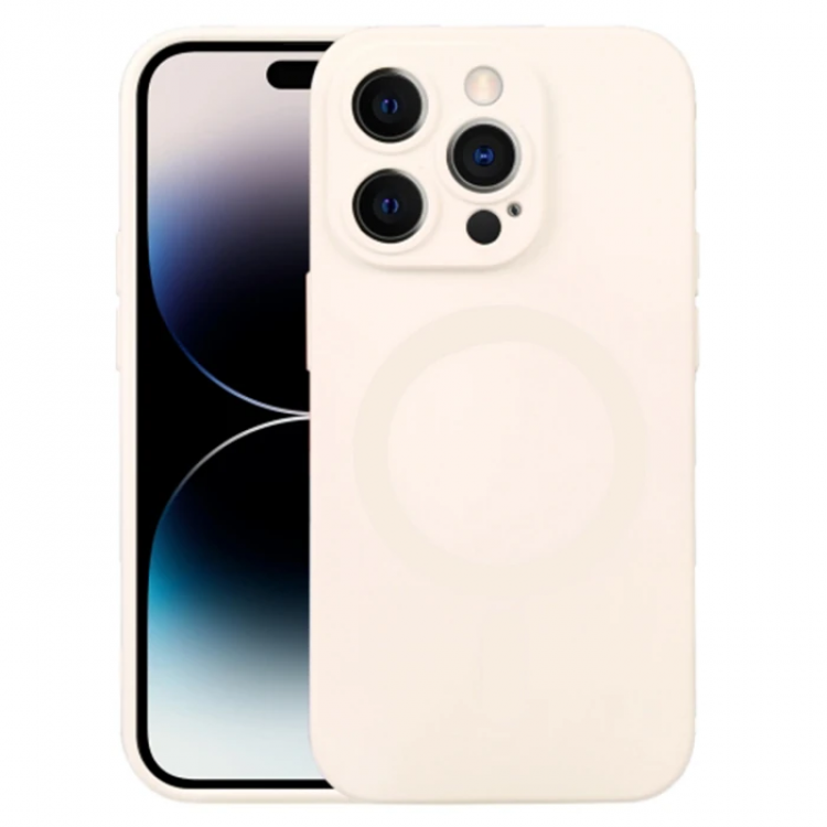 ALLY iPhone 14 Pro 6.1inch Liquid SilicaMagsafe Compatible Silicone Case-(5775)