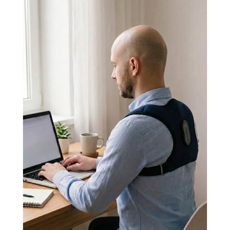 2.4GHz Posture Corrector Massage Belt Medically Supported