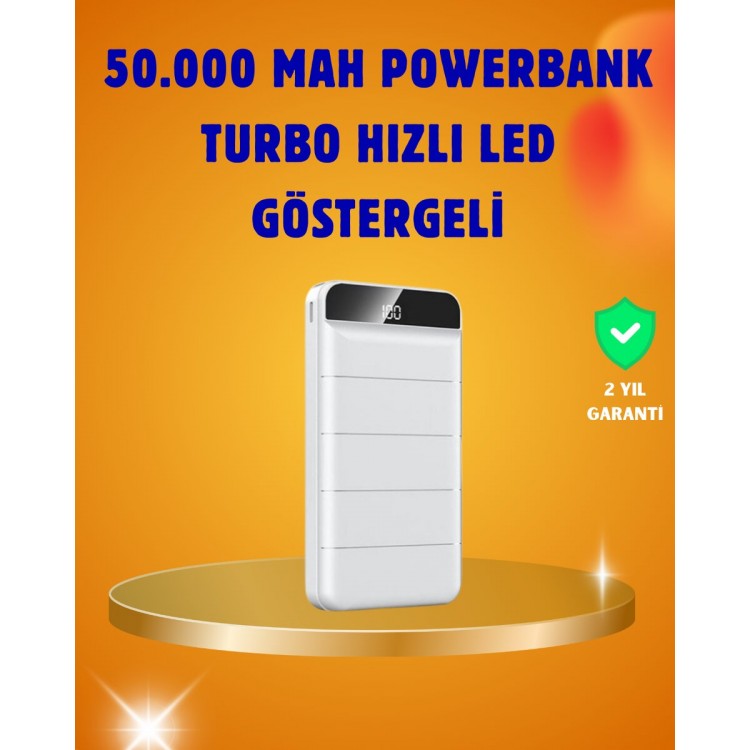 50000mAh Portable Charger with LED Indicator