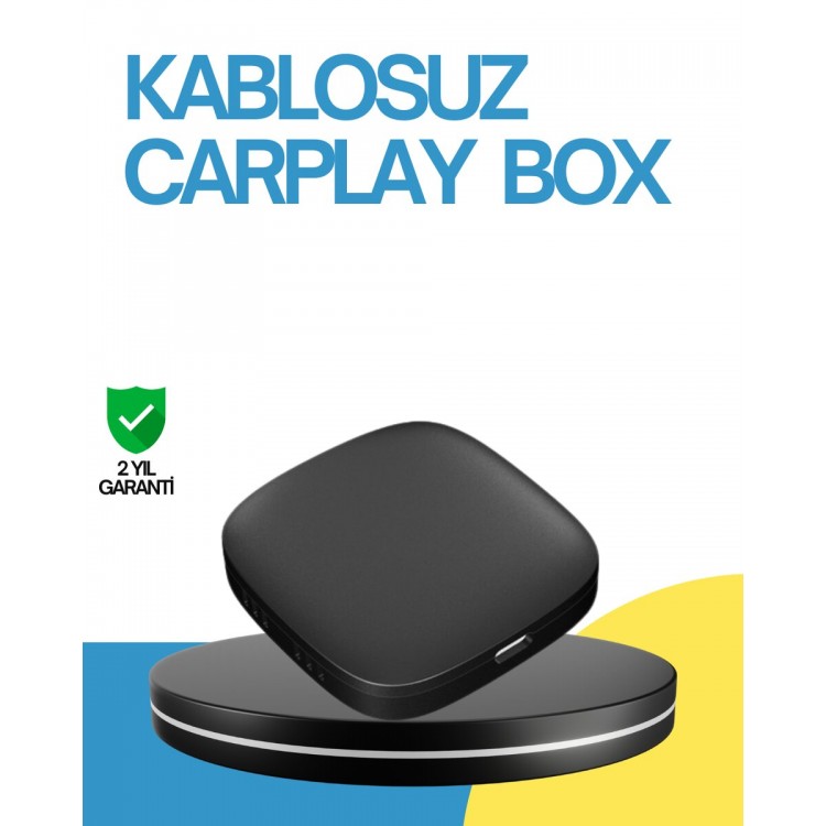 Wireless CarPlay and Android Auto Converter Adapter