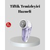 Şarjlı Tiftik Temizleyici – Çıkarılabilir Hazneli Anti-Statik Fırçalı USB Şarjlı