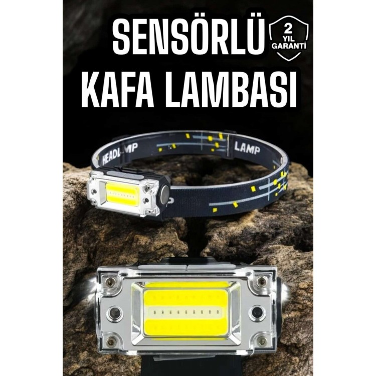 Head Lamp Led Flashlight Practical Portable Adjustable USBrechargeable