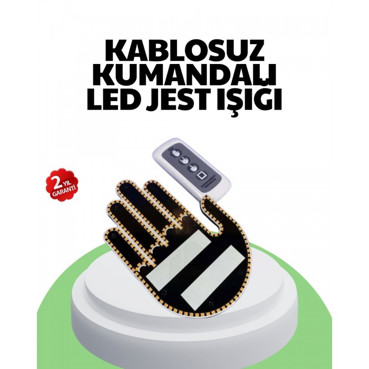 203 LED’li Yüksek Görünürlüklü Jest Işığı