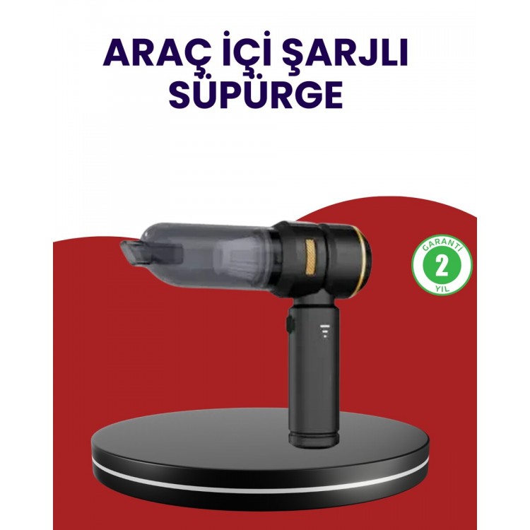 Yüksek Performanslı Araç İçi El Süpürgesi
