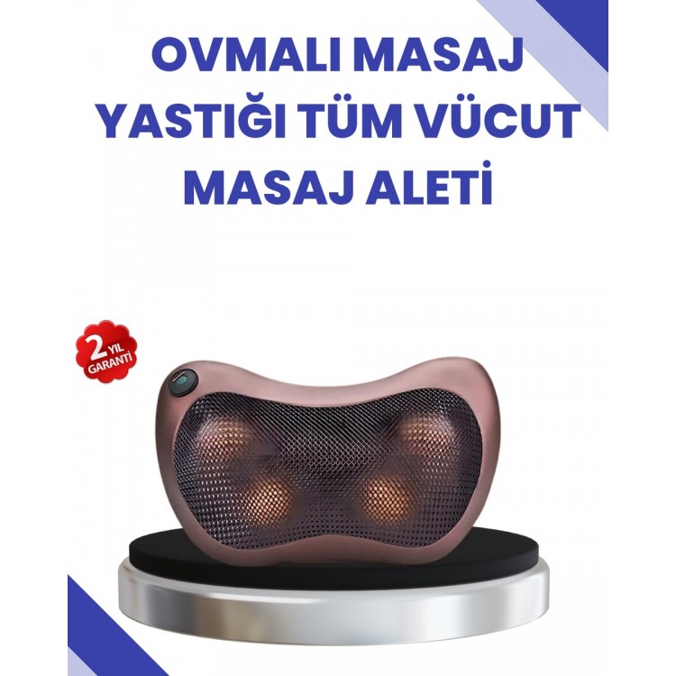 8 Toplu Derin Yoğurma Masaj Yastığı Ev ve Araç Kullanımına Uygun