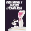 Bu şarjlı epilasyon cihazı, kişisel bakımda pratikliği ve çok yönlülüğü bir arada sunar. Dört farklı başlıkla birlikte gelen bu set; tüy alma, tıraş, ayak bakımı ve tırnak törpüleme gibi farklı ihtiyaçlara yönelik kapsamlı çözümler sunar. Ağda etkisi yara