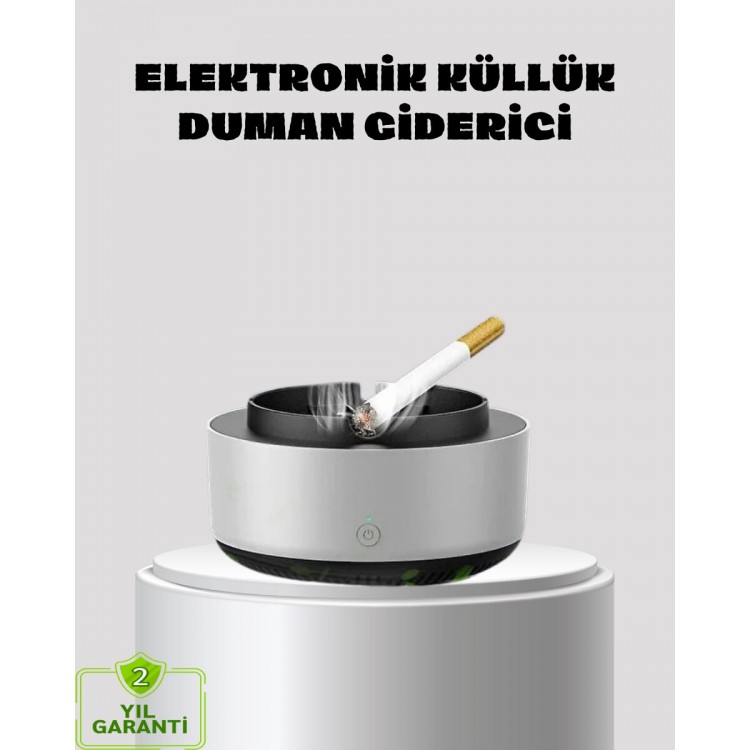 Küllük ve Hava Temizleyici 2’si 1 Arada – Sigara Kokusu Giderici Araba ve Ofis İçin