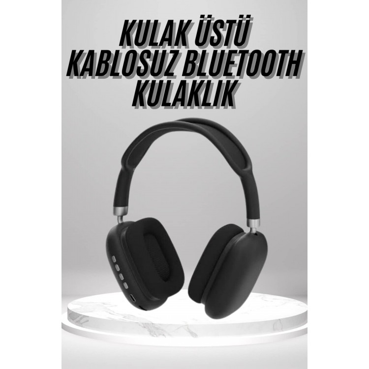 On-Ear Wireless Bluetooth Headphone Soft Sponge SDCard Entry