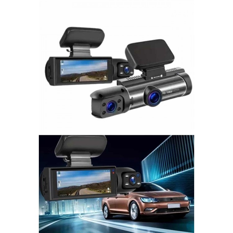In-Car Full HD Camera Front and RearVehicle Camera with Camera and Screen