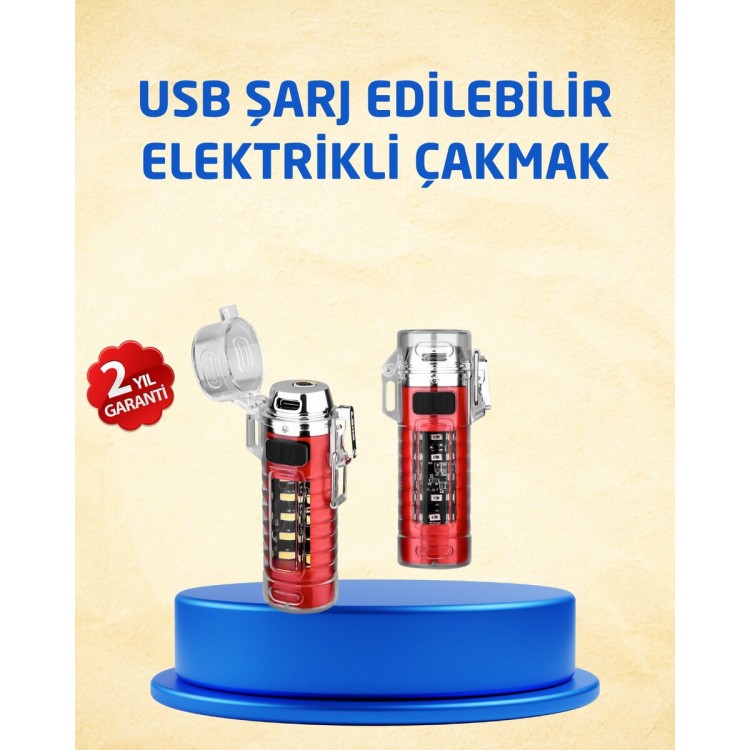 Type C Rechargeable Lighter with Digital Display and HandheldFeneri