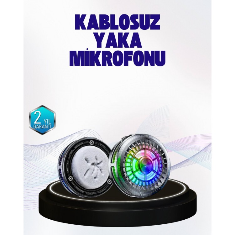 Telefon Soğutucu Fan RGB Işık Mobil Gaming İçin Süper Soğutma