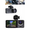 Üç yönlü kayıt özelliğine sahip bu gelişmiş araç içi kamera sistemi, sürüş güvenliğini maksimum seviyeye çıkarmak için tasarlanmıştır. 1080P Full HD ön kamera, 720P çözünürlüklü arka kamera ve 120° geniş açıya sahip VGA iç kamera sayesinde yolculuk boyunc