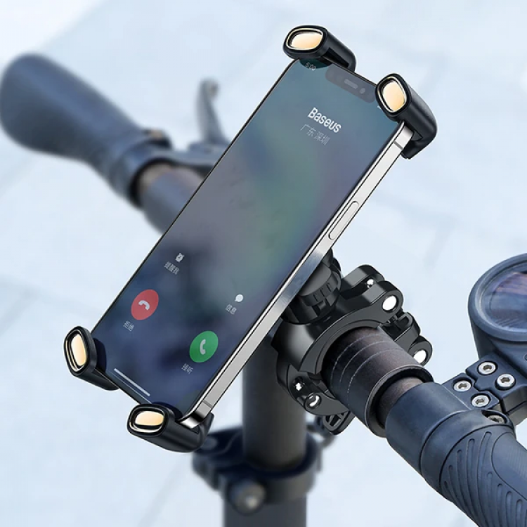 Baseus Quick to take 360 ​​Degree Rotating Bikeand Motorcycle Phone Holder-(5775)