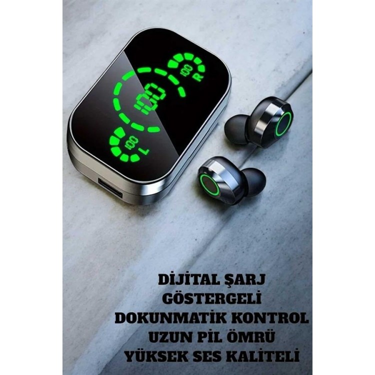 Bluetooth Headset with Microphone Touch Control ANC Feature