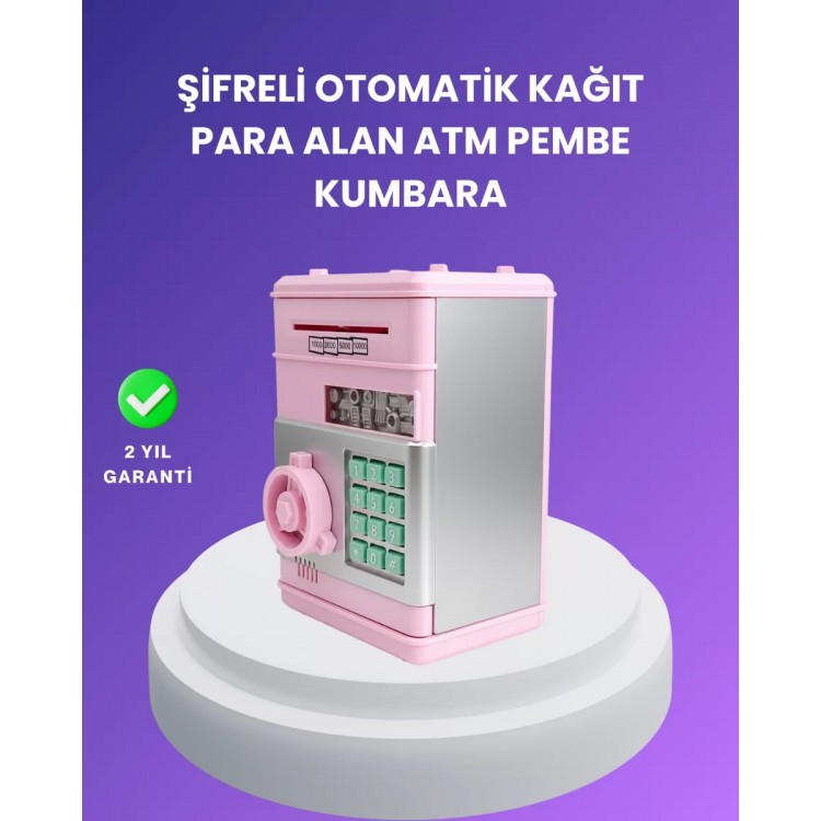 Çocuklar İçin Eğitici Elektronik Şifreli Kumbara