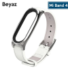 Mijobs Xiaomi Mi Band 5-4  Pu Deri Kayış Kordon-(5775)