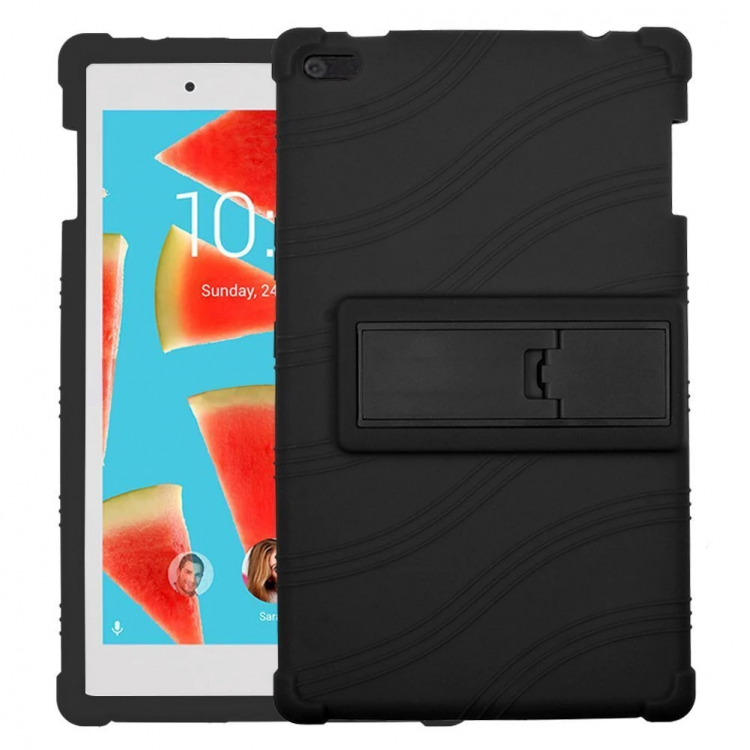 Lenovo Tab 4 8 (tb-8504 Silicone with StandCase Ultra Protection Case-(5775)