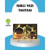 Silinebilir LED Mesaj Tahtası 7 Renkli Kalem Dahil