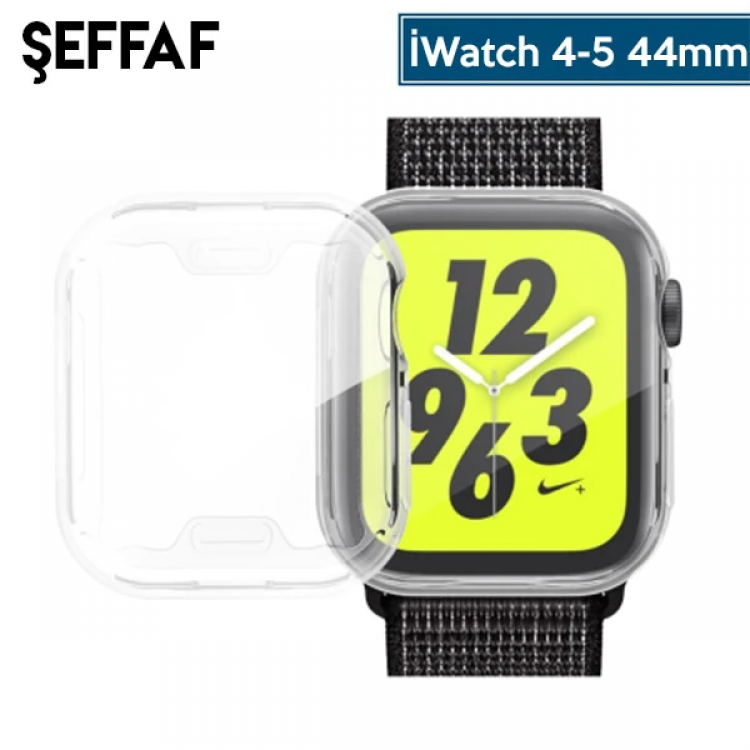 Ally Apple iWatch 44mm 360 Protection Ultra SlimSilicone Case-(5775)