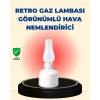 Retro gaz lambası görünümlü aromaterapi difüzörü, geleneksel gaz lambalarının sıcak estetiğini modern teknolojiyle birleştirerek etkileyici bir hava nemlendirme çözümü sunar. Sahip olduğu LED ışıklar sayesinde ortama yumuşak bir parlaklık katar, dekoratif