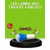 12V LED Bulb Wired Practical Lighting with Switch