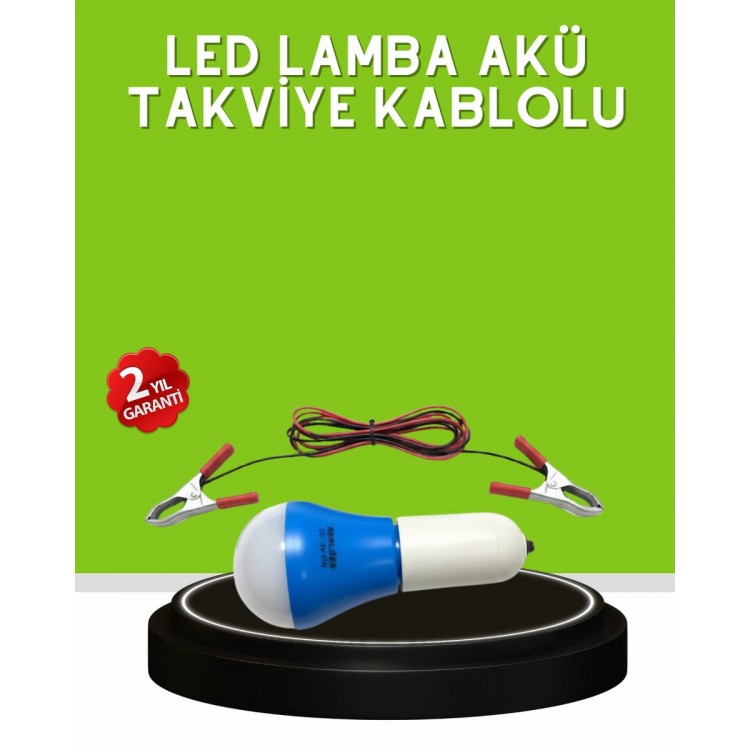 12V LED Bulb Wired Practical Lighting with Switch