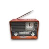 Saatli Fenerli Bluetooth lu USB li Nostaljik Radyo KTF 	1647 Ebatları : 18 Cm Genişlik 	7 cm Derinlik 	14 Cm Yükseklik 	Saat ve Fener Aydınlatma 	Estetik ve nostaljik tasarım 	Dahili anteniyle hassas frekans kalitesi sunar 	Doğal ahşap görünümü kazandırıl