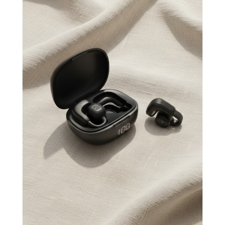 Open Ear Wireless Sports Headset with Dual Microphone andLED Indicator