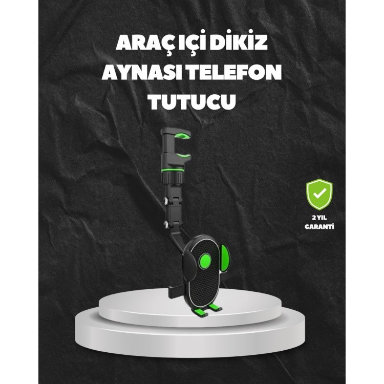 Ayarlanabilir Dikiz Aynası Telefon Tutucu Sağlam ve Şık Tasarım