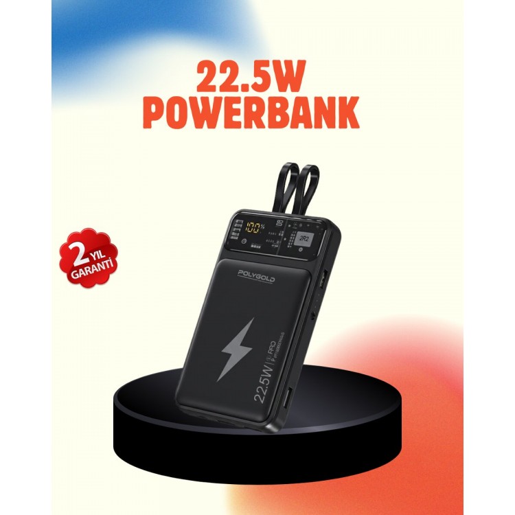 Mobile Powerbank 22.5W PD Supported Fast Charging