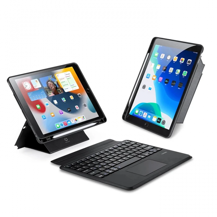 Dux Ducis iPad 7- 8-9 10.2iPad Air3- iPad Pro 10.5(2017) DKSeries Wireless Bluetooth Keyboard-(5775)