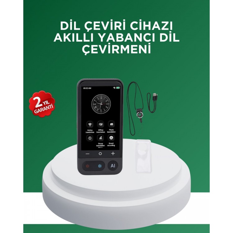 Portable Voice Translator Device with 139 Language Support