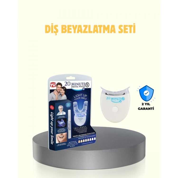 Professional Teeth Whitening Set with LED Light