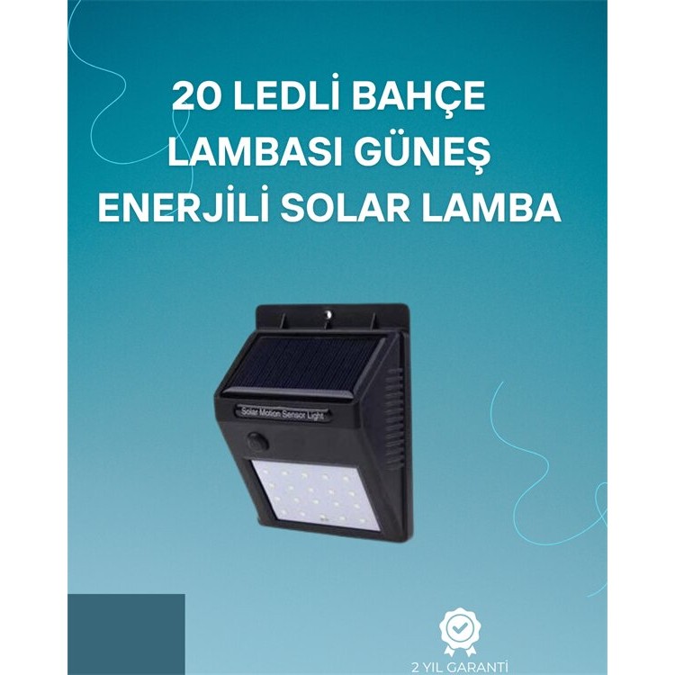 Solar Lamp with Motion Sensor | 120° Detection Angle3-4 Meter Distance Water Resistant LED