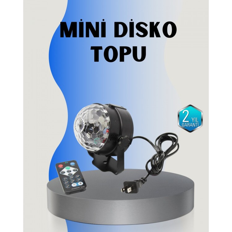LED Disko Topu Sahne Parti Aydınlatma